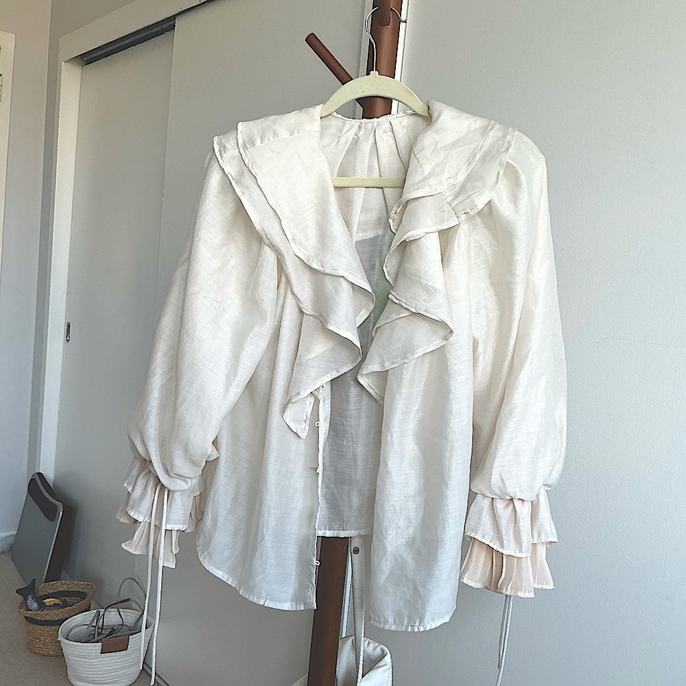 Beautiful silky blouse from Japan